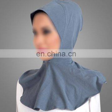 Soft Comfortable Knitted Fabric Muslim Women Hijab Cap photo-3