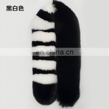New Fashion Fox Fur Stole Genuine Fox Fur Shawl Fur Cape For Girl photo-2