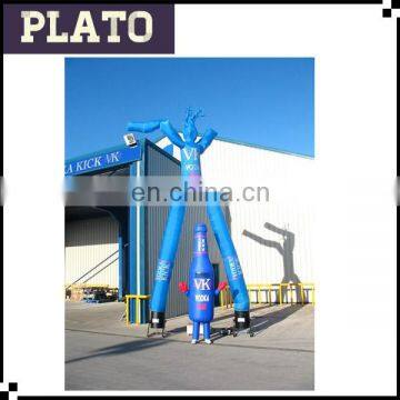 Blue giant inflatable air dancer for outdoor promotion