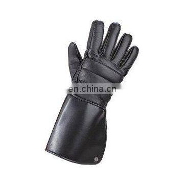 HMB-2022A LEATHER MOTORCYCLE GLOVES GUANTLET GLOVES