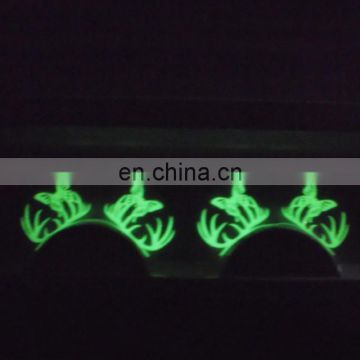 wholesale good quality False glow in the dark Eyelash for Nightclub E-0127