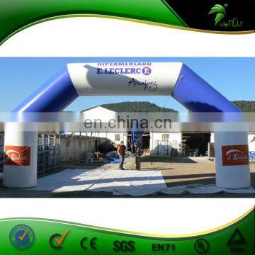 2017 Type Inflatable Advertising Welcome Finish Line Arch / Custom PVC Or Oxford Cloth Advertising Arch