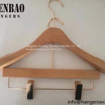 zoom Birchen Wood Clothing Hangers High Quality Factory Price