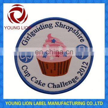 oval shaped button badge