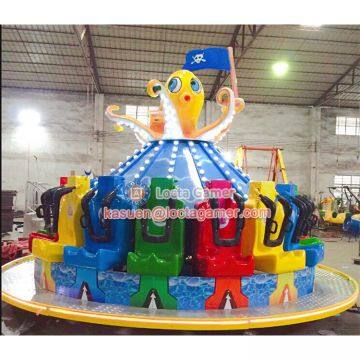 Zhongshan Theme Park Crazy Amusement Equipment Rides 16 Seat Magic Octopus up and Down Machine, Swing Kiddie Rides photo-3