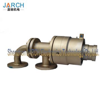 2000rpm Cast Iron Oil Fitting Pipe Hydraulic Rotary Union For Conducting Oil