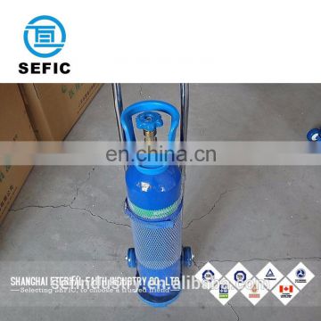 Gas Cylinder Sampling Industrial Used Oxygen Gas Cylinder Fill Oxygen Bottle Price ISO9809-1 50L Oxygen Cylinder