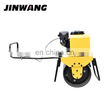 CE approved 450mm single wheel hand operated vibratory road roller compactor