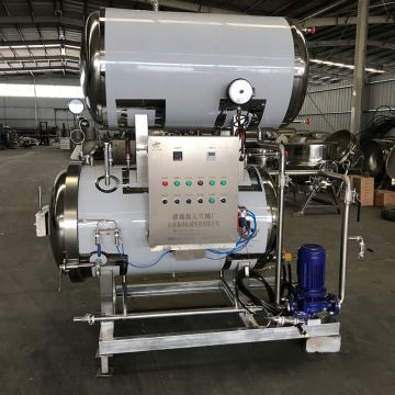 Metal Can Sterilization Equipment Energy Saving Stainless Steel