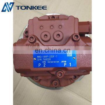 B0240-18063 travel motor assy KYB MAG-18VP-230F final drive with motor for Takeuchi TB125