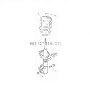 Chinese shock absorber  YZ4102ZLQ engine