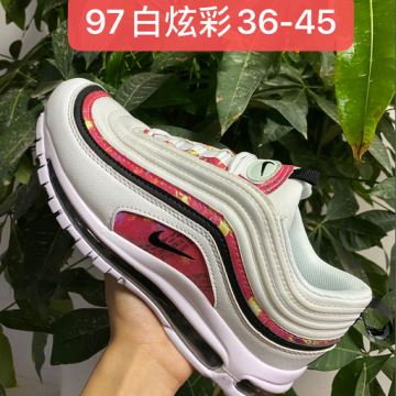 NIKE AIR MAX97 in white for nike shoes wholsale