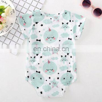 Summer Baby Romper Baby Plain Rompers photo-2