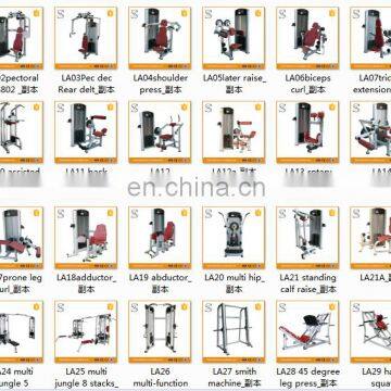 Gym Equipment Commercial Body Fit Exercise Pin Loaded Machine Multi Hip LA20
