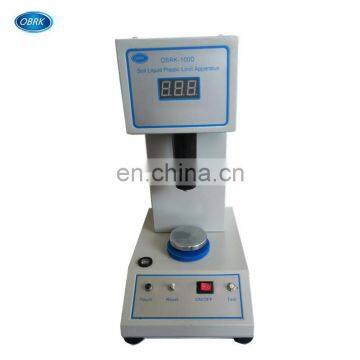 Digital display plastic liquid limit device/liquid limit cone penetrometer for test soil