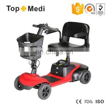 Four Wheel Lightweight Foldable Electric Mobility Scooter photo-2