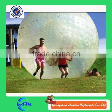 inflatable zorb ball,human hamster ball for sale,Cheap price grass zorbing ball for funny