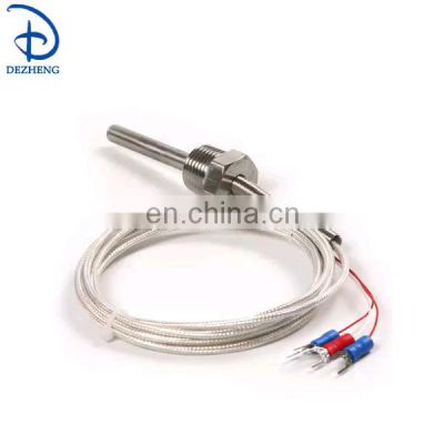 RTD Pt100 Temperature Sensor Probe 2/3 /4 Wires