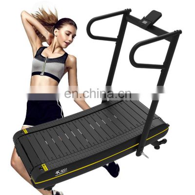 walking foldable mini treadmill Convenient speed control running machine  without electricity Curved treadmill & air runner