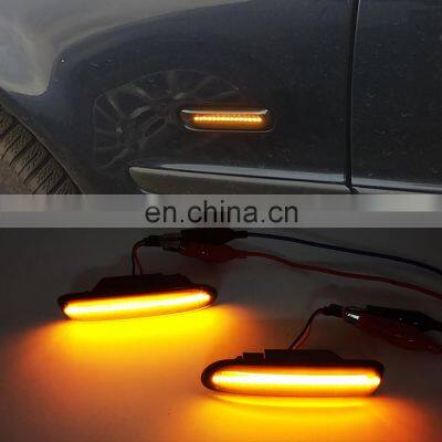 For BMW 3 Series E46 Sedan Coupe Wagon Convertible 1997-2001 Led Dynamic Turn Signal Light Side Fender Marker Sequential Lamp
