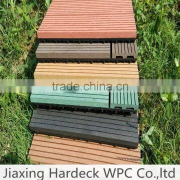 wpc interlocking outdoor tile