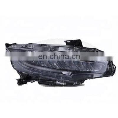 LED Car Headlights for Civic 2016-2018 Full-LED Headlamp Plug and Play for New Civic