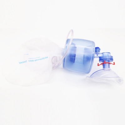 High quality Medical PVC Silicone Manual Portable Resuscitator Ambu Bag