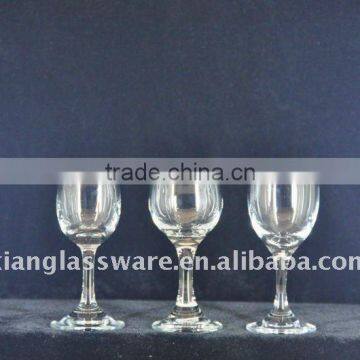 Crystal white wine glass