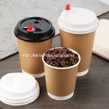 Reusable coffee hot cups disposable coffee cups in bulk China custom printed coffee cups