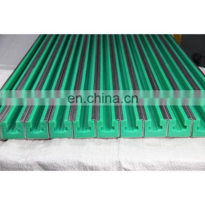 Uhmwpe Sliding Conveyor Rails Plastic Roller Chain Guides