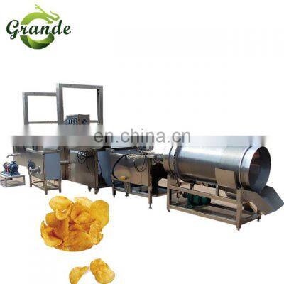 100-200kg/h Automatic Frozen Potato French Fries Production Line Snack Food Machine Price