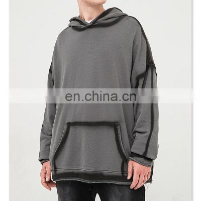 2021 Fashion New Arrival high quality winter man oversized cotton pullover hoodies