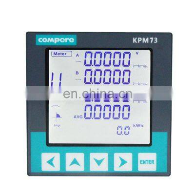 Multifunction industrial iot device bidirectional electric  power meter with analog output