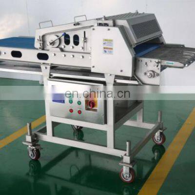 high quality ss304 Thickness adjustable pork beef fish nugget  meat pressing machine chicken breast flatten machine