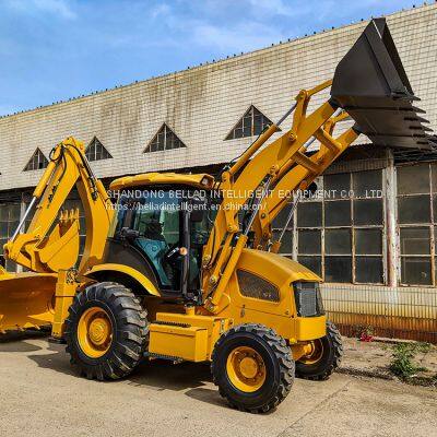 Good Performance Multifunction all terrain Backhoe Loader 388 excavator wheel backhoe for hot sale retroexcavadora 4x4