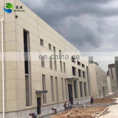 Prefabricated Wide Span Steel Structure Material Metal Warehouse High Rise Storage Shed