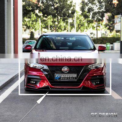 Wholesale High Quality Car Body Kit Front Bumper Front Lip for Nissan Sylphy Sentra 2020