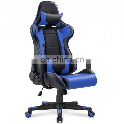 new model Factory Price Good quality bulk goods customized logo 4D armrest reclining gaming chair gamer RGB