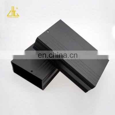 ZHONGLIAN CNC Milling Machined Custom Black Aluminum Factory CNC Aluminum Design