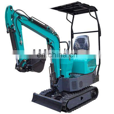 Factory supplier hot sell popular swing arm farm mini excavator with /snow blade/hammer/auger