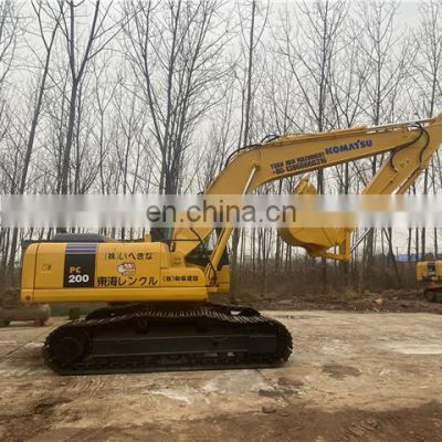 Nice running condition komatsu 200-7 200-8 200-6 hydraulic excavator