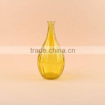 Colorful Stripe Glass Flower Vase photo-4