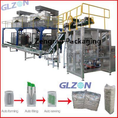 Secondary packaging machine (bag making type)