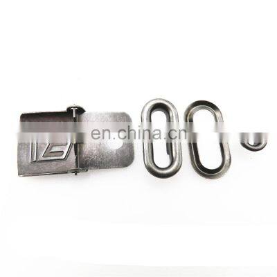 Guangdong Factory Wholesale Buckles Copper Back Strip Buckle Brass Hat Buckle For Peaked Hat photo-4