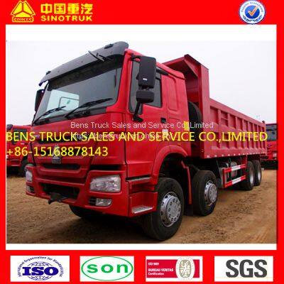 China Sinotruk HOWO 8x4 Used Tipper Truck Dump Truck 12 Tires 371hp Low Price For Sale(less Than 20000$) photo-4