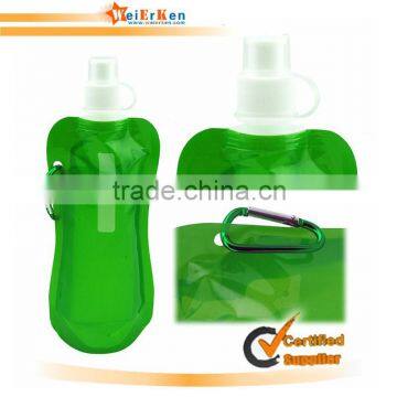 Palstic Bottle Folding Water Bottle With Imprint Logo photo-5