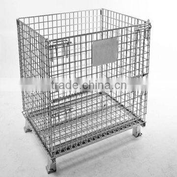 metal logistics containers storage cage in alibaba