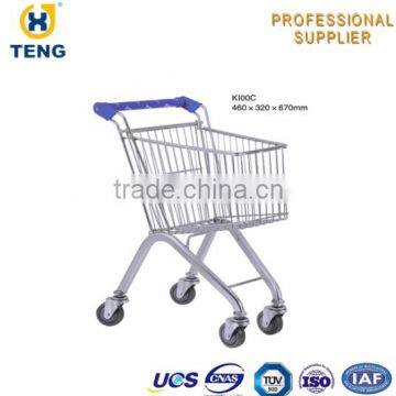 Kid Supermarket Shopping Toy Trolley Shopping Cart photo-3