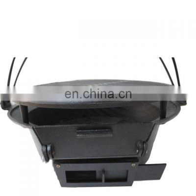 OEM customized product enamel bbq cast iron charcoal grill