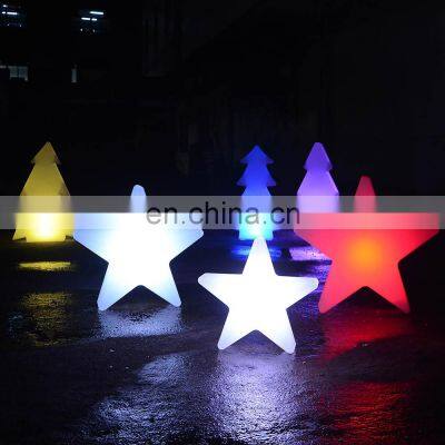 Christmas tree decorative led /outdoor LED tree star snow shape Christmas holiday led lights for home decoration and parties